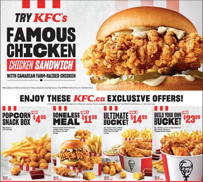 KFC Canada Coupon (Nova Scotia) Valid until June 26