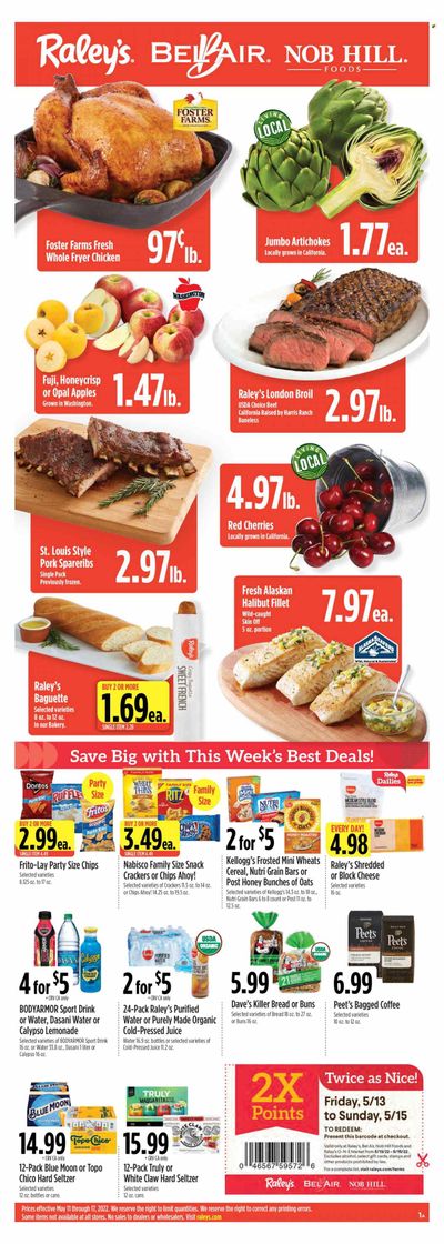 Raley's (CA, NV) Weekly Ad Flyer May 14 to May 21