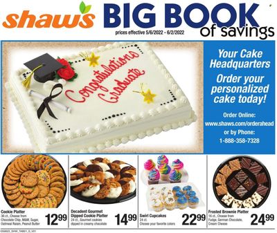 Shaw’s (MA, ME, NH, RI, VT) Weekly Ad Flyer May 14 to May 21
