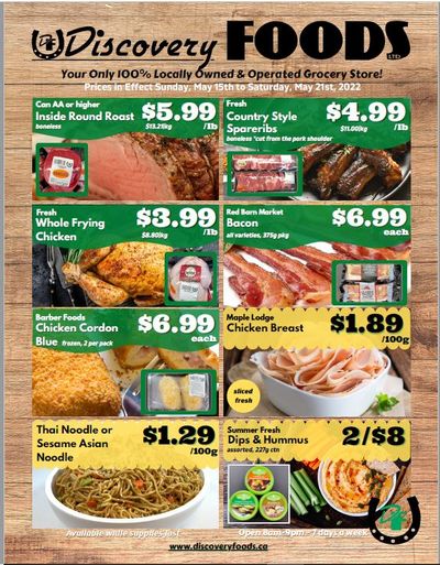 Discovery Foods Flyer May 15 to 21