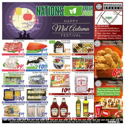 Nations Fresh Foods (Mississauga) Flyer September 6 to 12