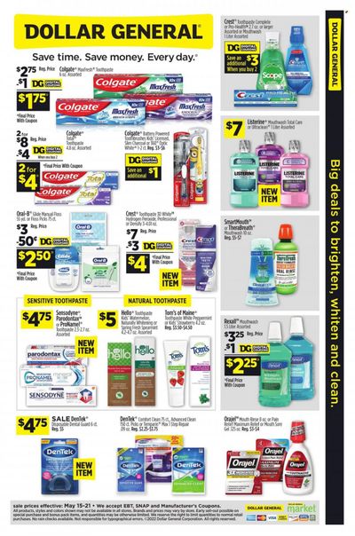 Dollar General Weekly Ad Flyer May 16 to May 23