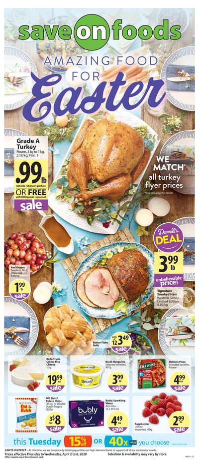 Save on Foods (AB) Flyer April 2 to 8