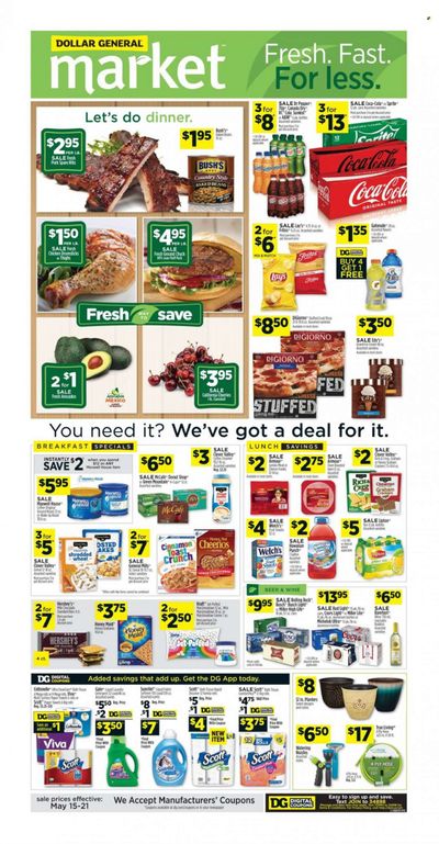 Dollar General (FL) Weekly Ad Flyer May 16 to May 23
