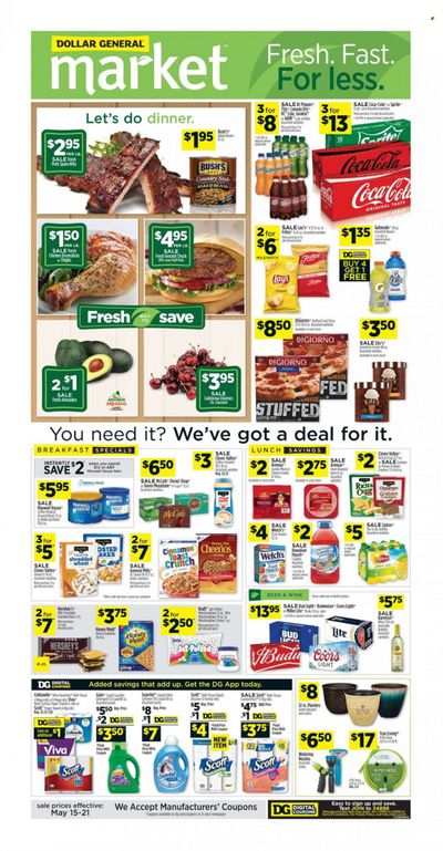 Dollar General (NC) Weekly Ad Flyer May 16 to May 23