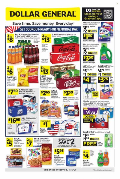 Dollar General (NC) Weekly Ad Flyer May 16 to May 23