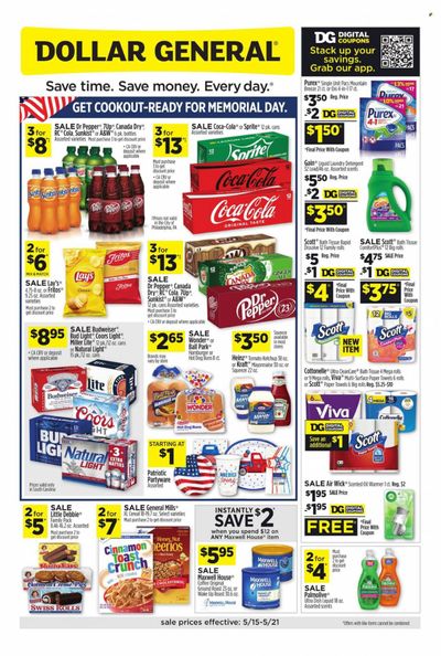 Dollar General (SC) Weekly Ad Flyer May 16 to May 23
