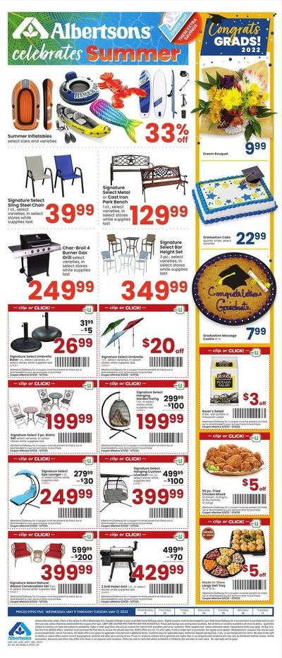 Albertsons (CA, ID, LA, MT, OR, TX, WA) Weekly Ad Flyer May 17 to May 24 Albertsons (CA, ID, LA, MT, OR, TX, WA) Weekly Ad Flyer May 17 to May 24
