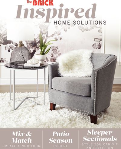 The Brick Inspired Home Solutions Flyer April 1 to 30