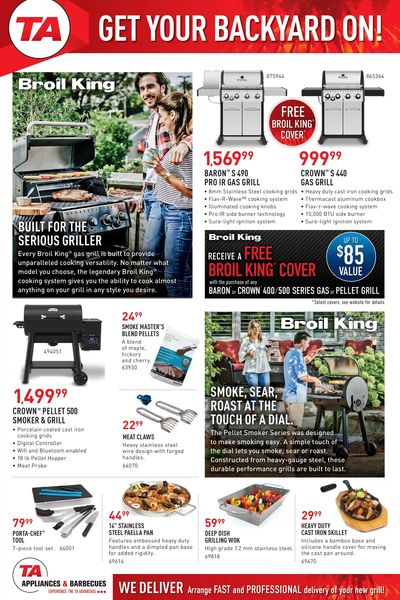 TA Appliances & Barbecues Flyer May 16 to 25