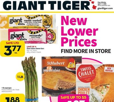 Giant Tiger Canada Flyer Deals April 1st – 7th
