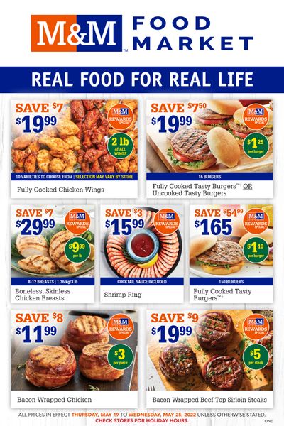 M&M Food Market (ON) Flyer May 19 to 25