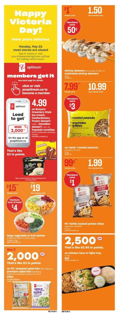 Independent Grocer (ON) Flyer May 19 to 25