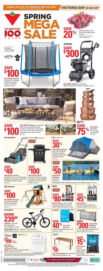 Canadian Tire (Atlantic) Flyer May 20 to 26