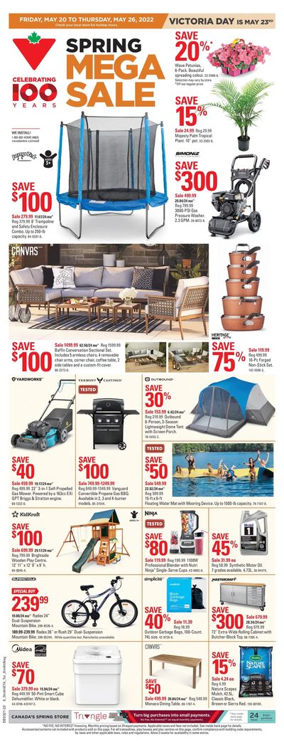 Canadian Tire (ON) Flyer May 20 to 26
