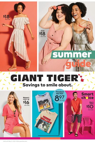 Giant Tiger Summer Guide May 18 to 31