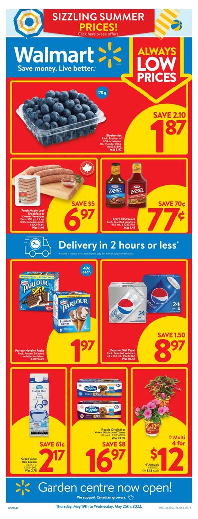 Walmart (West) Flyer May 19 to 25