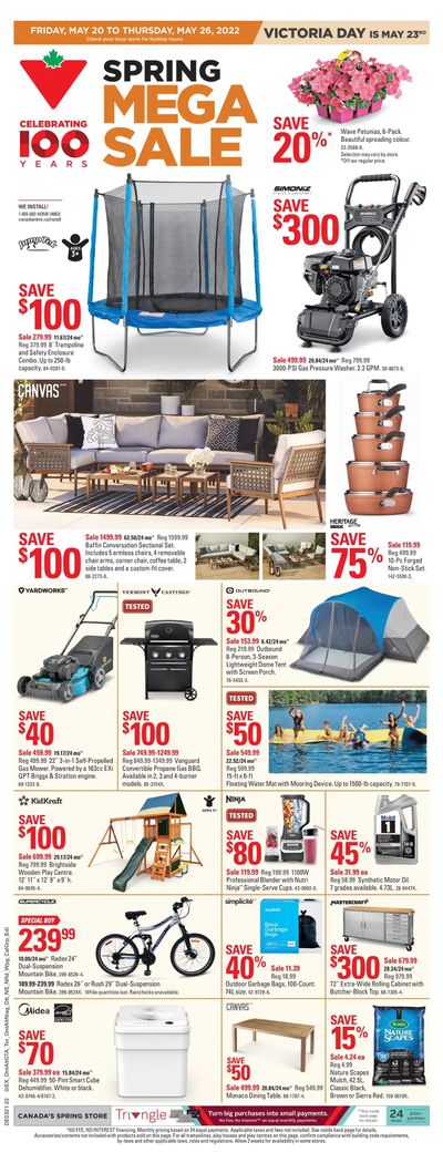 Canadian Tire (West) Flyer May 20 to 26