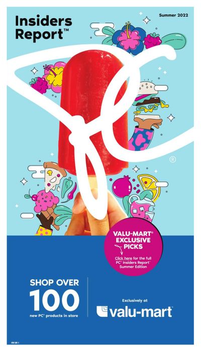 Valu-mart Summer Insiders Report Flyer May 19 to July 13