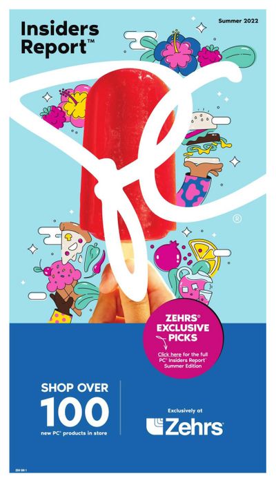 Zehrs Summer Insiders Report Flyer May 19 to July 13