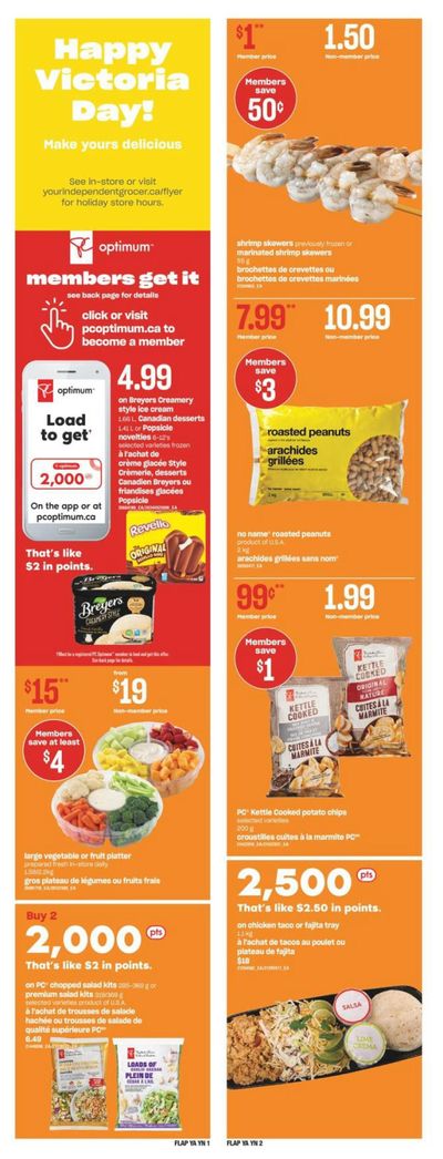 Independent Grocer (Atlantic) Flyer May 19 to 25