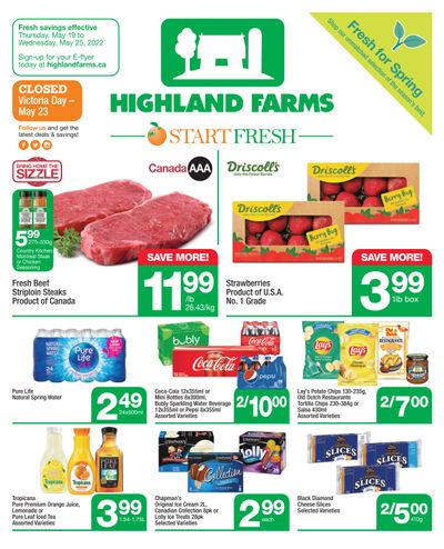 Highland Farms Flyer May 19 to 25