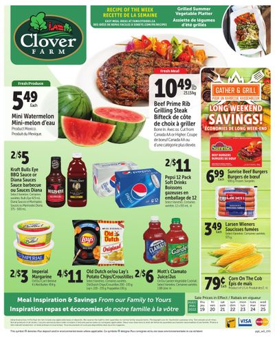 Clover Farm Flyer May 19 to 25