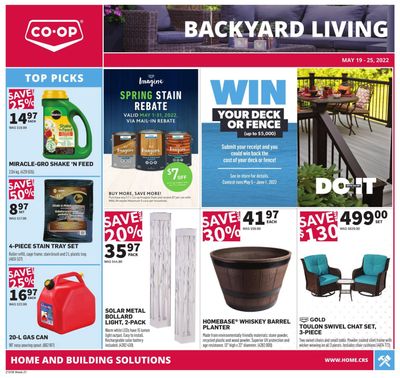 Co-op (West) Home Centre Flyer May 19 to 25