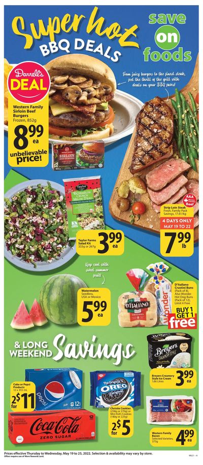 Save on Foods (BC) Flyer May 19 to 25