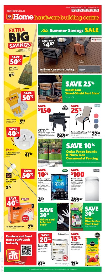 Home Hardware Building Centre (AB) Flyer May 19 to 25