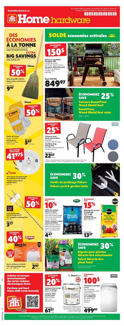 Home Hardware (QC) Flyer May 19 to 25