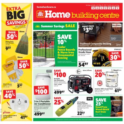 Home Building Centre (ON) Flyer May 19 to 25