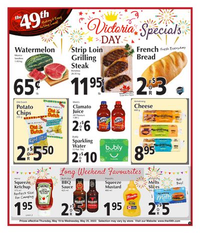 The 49th Parallel Grocery Flyer May 19 to 25