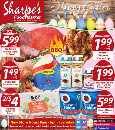 Sharpe's Food Market Flyer April 2 to 15