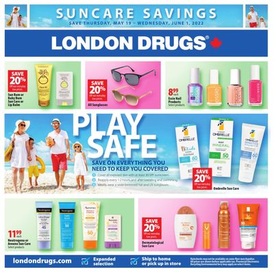 London Drugs Suncare Savings Flyer May 19 to June 1
