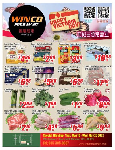 WinCo Food Mart (HWY 7) Flyer May 19 to 25