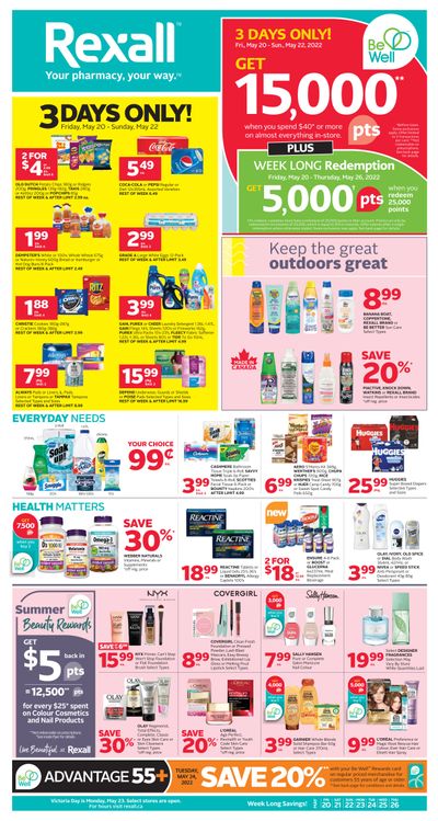Rexall (ON) Flyer May 20 to 26