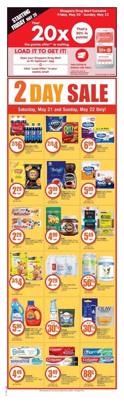 Shoppers Drug Mart (West) Flyer May 21 to 27