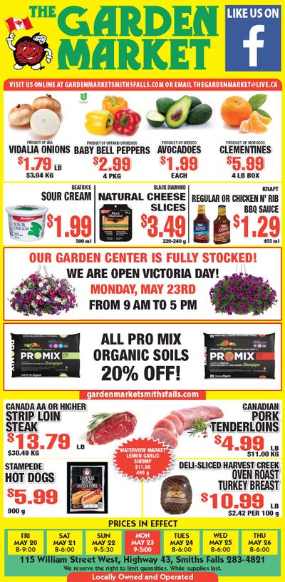 The Garden Market Flyer May 20 to 26