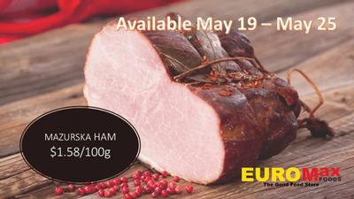 EuroMax Foods Flyer May 19 to 25