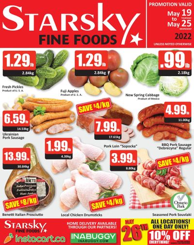 Starsky Foods Flyer May 19 to 25