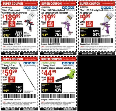 Harbor Freight Weekly Ad Flyer May 19 to May 26