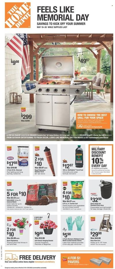 The Home Depot Weekly Ad Flyer May 19 to May 26
