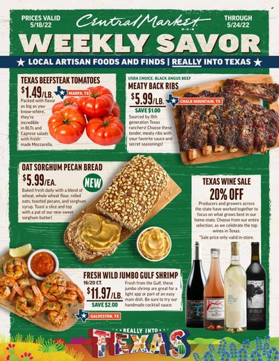 Central Market (TX) Weekly Ad Flyer May 19 to May 26