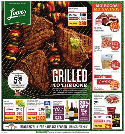Lowes Foods (NC, SC) Weekly Ad Flyer May 19 to May 26