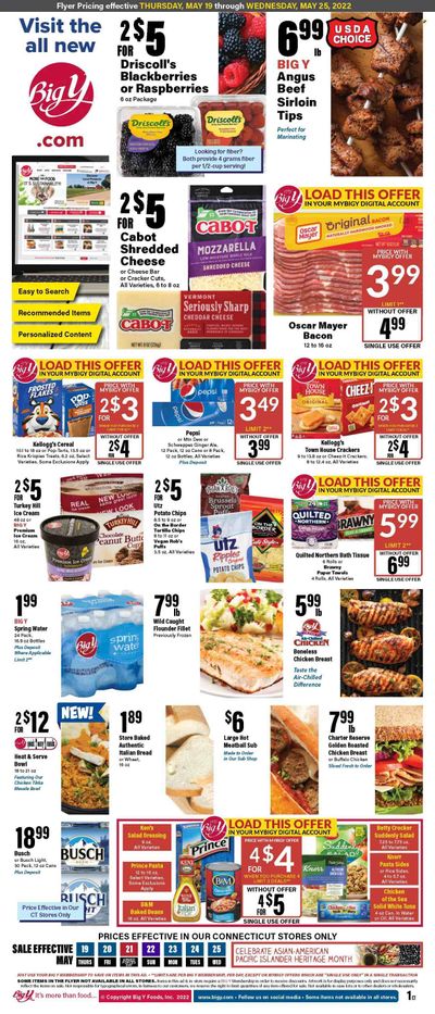 Big Y (CT) Weekly Ad Flyer May 19 to May 26
