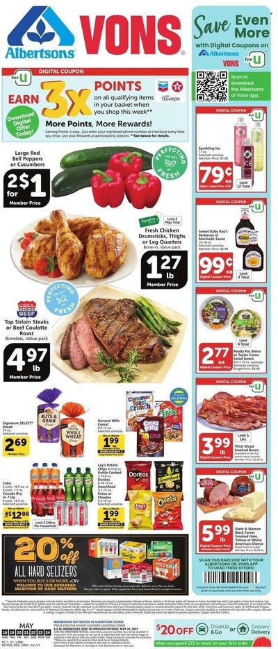 Vons (CA) Weekly Ad Flyer May 19 to May 26 Vons (CA) Weekly Ad Flyer May 19 to May 26