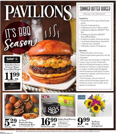 Pavilions (CA) Weekly Ad Flyer May 19 to May 26