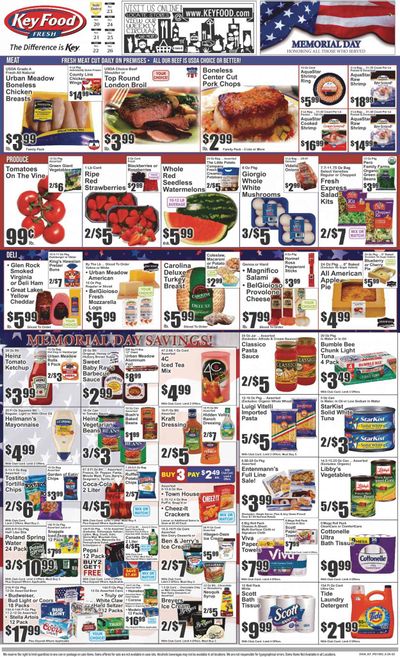 Key Food (NY) Weekly Ad Flyer May 19 to May 26