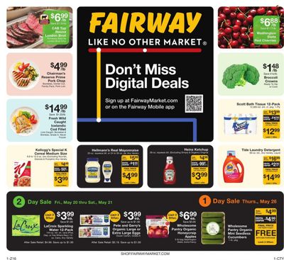 Fairway Market (CT, NJ, NY) Weekly Ad Flyer May 19 to May 26